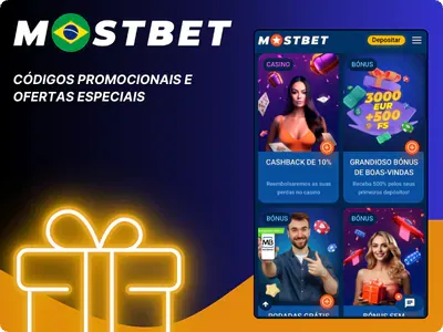 Mostbet Códigos Promocionais