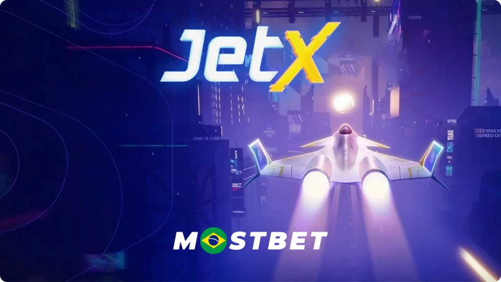 Jogo JetX na Mostbet